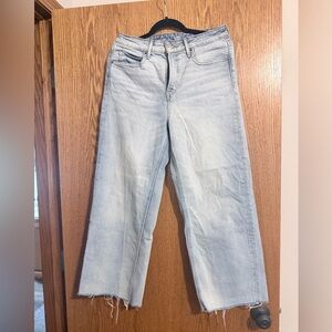 Old Navy Light Blue Straight-Leg Jeans